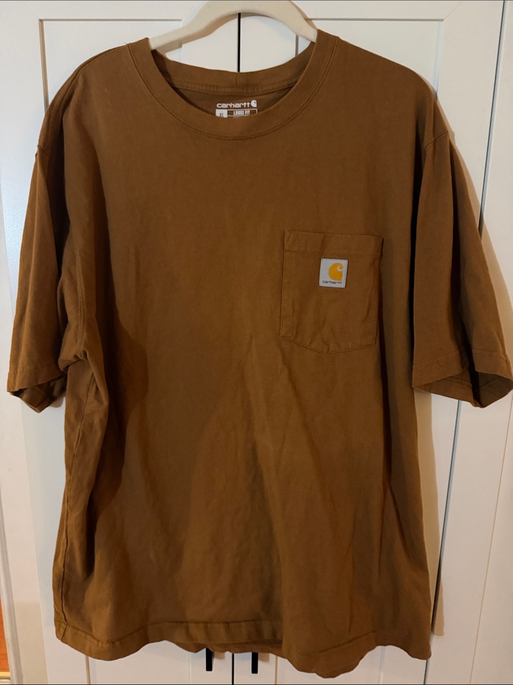 Carhartt Men’s Carhartt Tan Workwear Pocket Tee